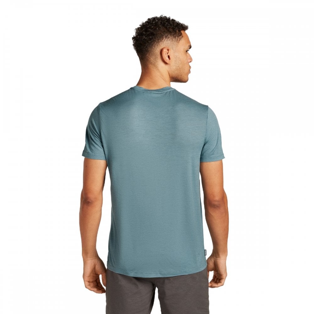 Mens Merino 150 Tech Lite Short Sleeve T-Shirt Polar Paddle