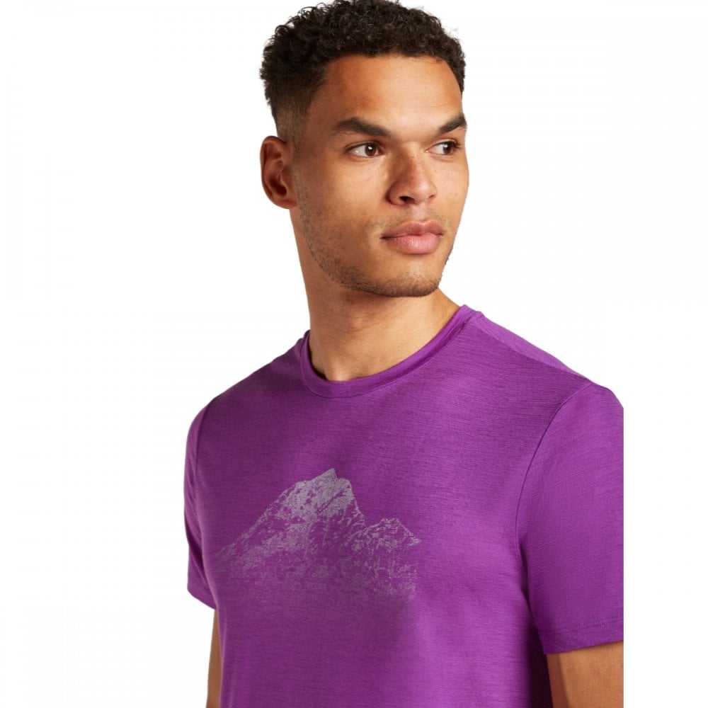 Mens Merino 150 Tech Lite Short Sleeve T-Shirt Rising Light