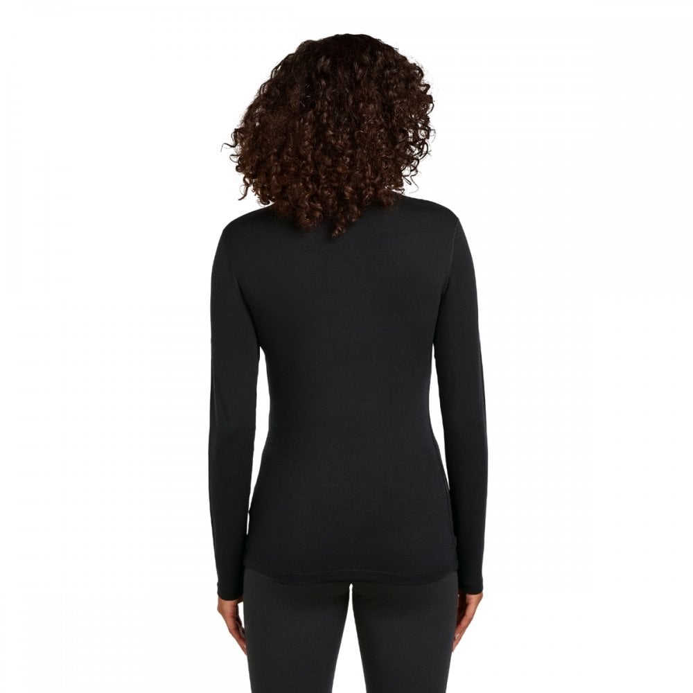 Womens Merino Blend Core Heavyweight Long Sleeve Crewe Thermal Top