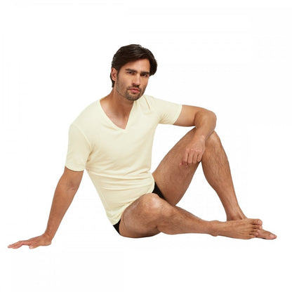 Mens Merino 150 Anatomica Short Sleeve V Neck Top