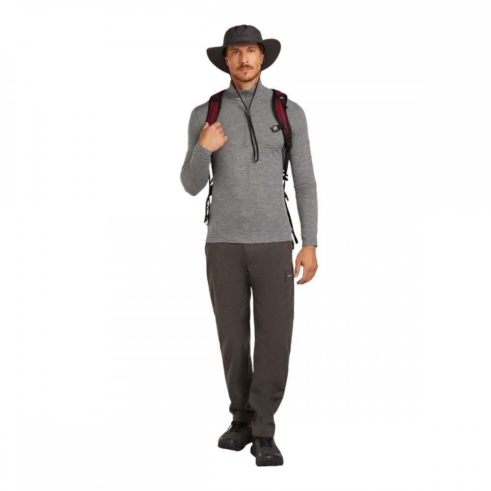 Mens Merino 200 Oasis Long Sleeve Half Zip Thermal Top