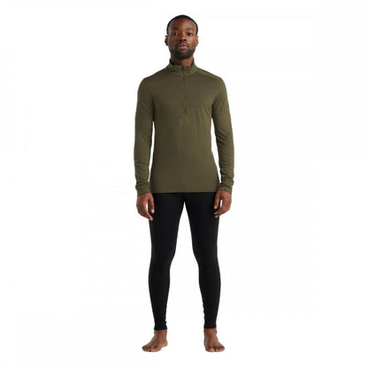 Mens Merino 200 Oasis Long Sleeve Half Zip Thermal Top