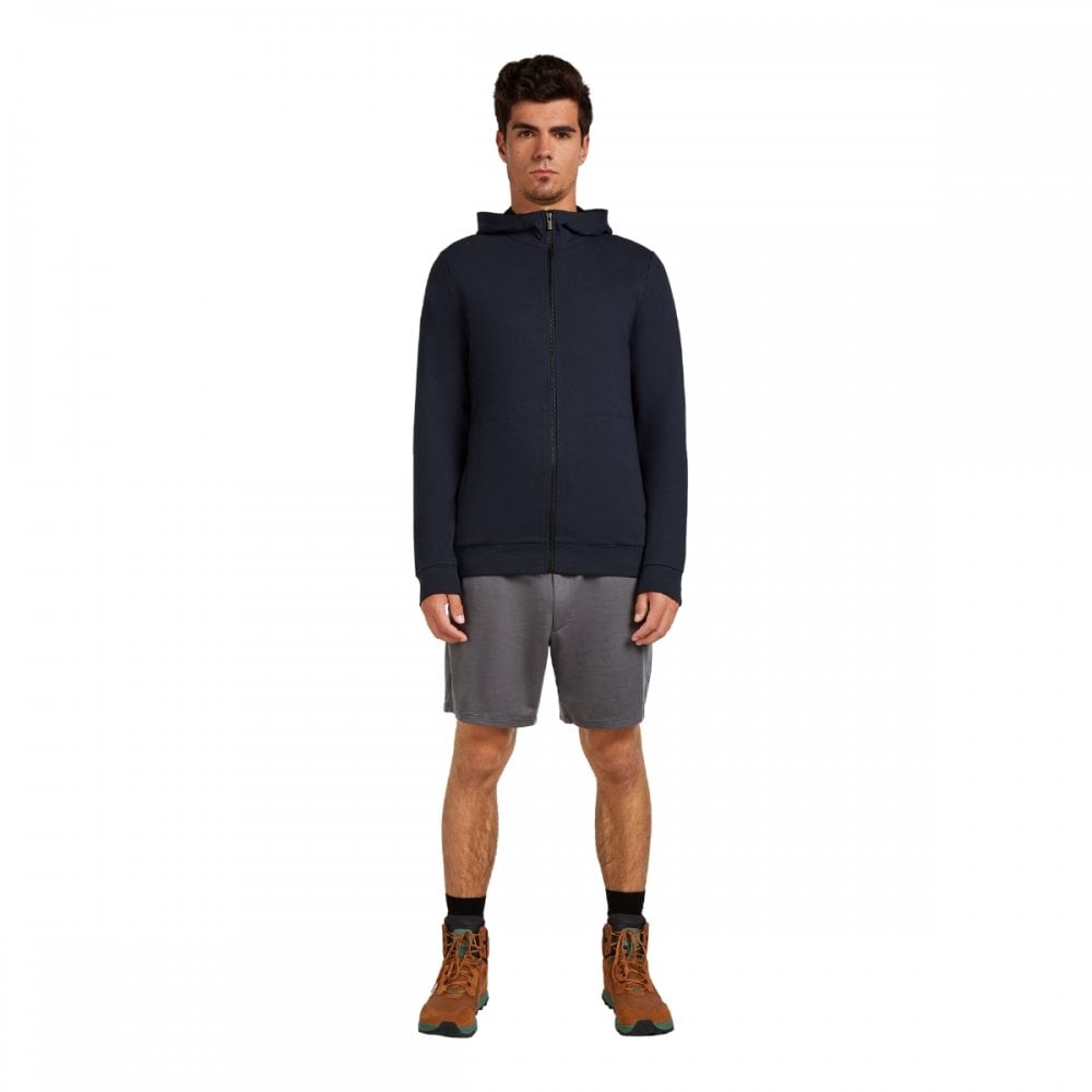 Mens Central Classic Long Sleeve Zip Hoodie