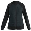 Womens Merino Blend Quantum Hybrid Long Sleeve Zip Hoodie