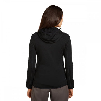 Womens Merino Blend Quantum Hybrid Long Sleeve Zip Hoodie