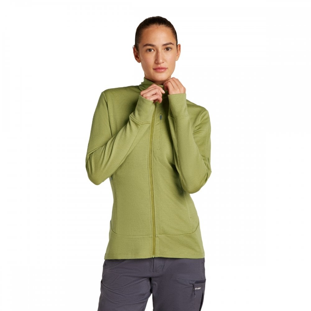 Womens Merino 260 Quantum Long Sleeve Zip Jacket