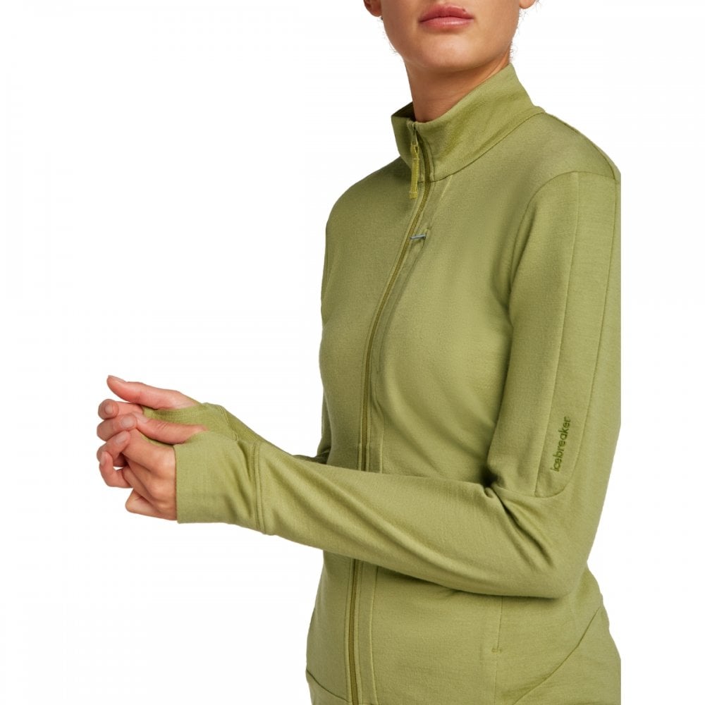 Womens Merino 260 Quantum Long Sleeve Zip Jacket