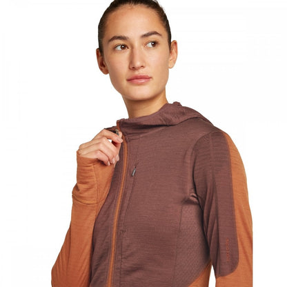 Womens Merino Blend 200 Realfleece™ Descender Long Sleeve Zip Hoodie