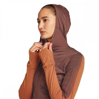 Womens Merino Blend 200 Realfleece™ Descender Long Sleeve Zip Hoodie