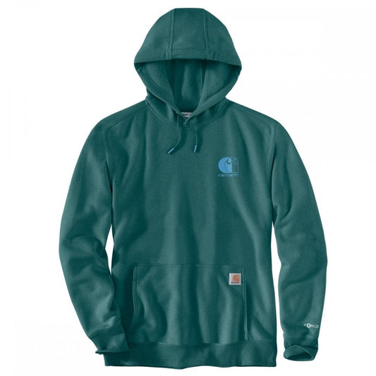 107064 Signature Logo Sweatshirt Transformative Teal Heather 2XL *One Size Only - Outlet Store*