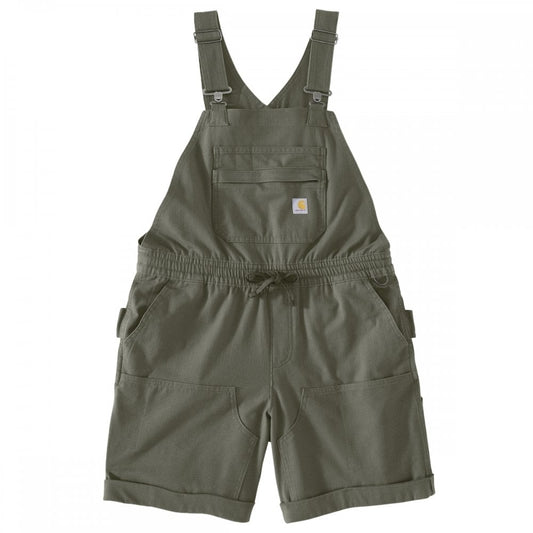 107398 Carhartt Force™ Ripstop Shortall Dusty Olive S *One Size Only - Outlet Store*