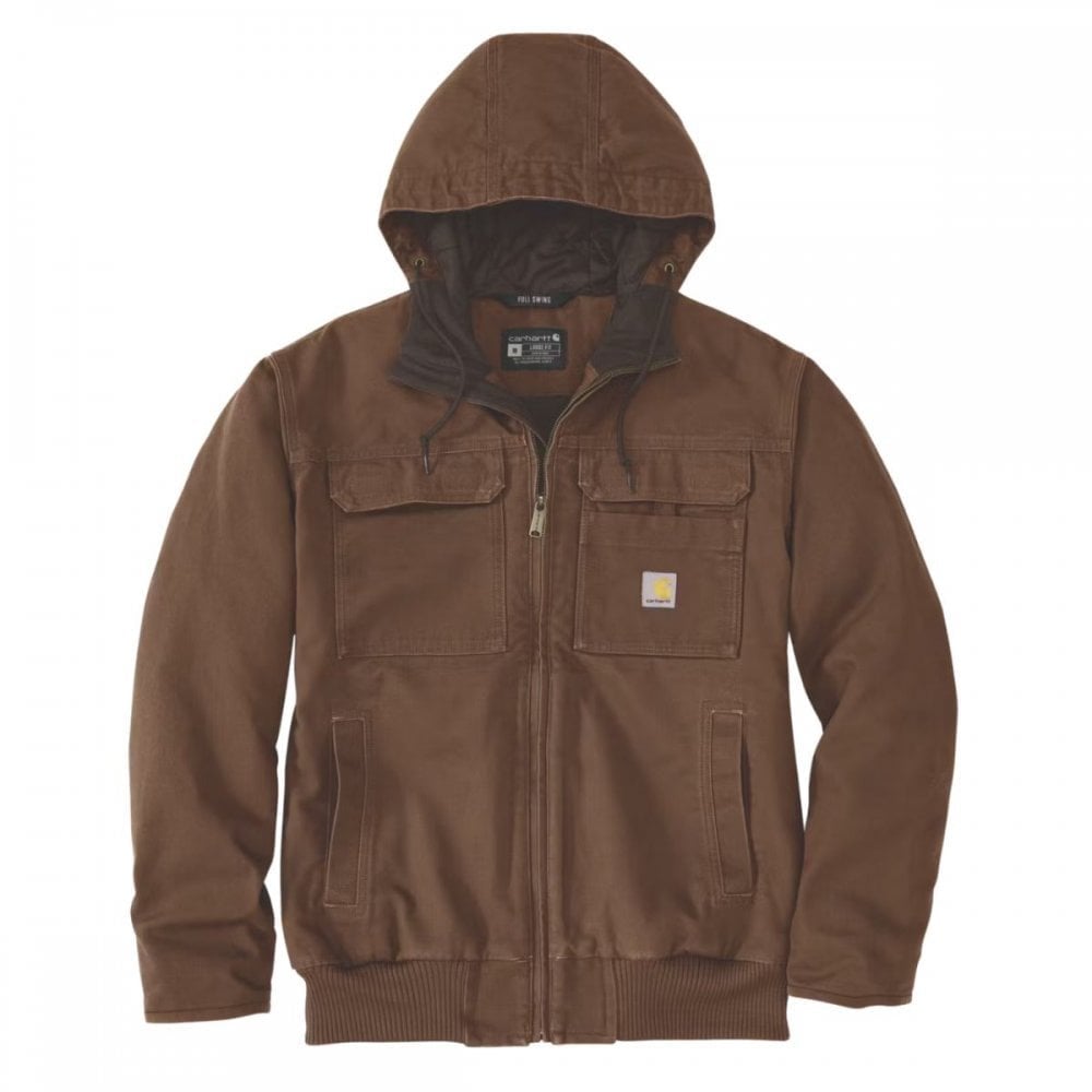 106980 Washed Duck Bartlett Active Jacket Red Duck XL *One Size Only - Outlet Store*