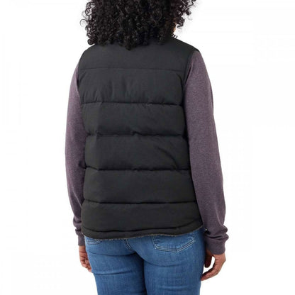105607 Womens Relaxed Fit Montana Insulated Vest Black L *One Size Only - Outlet Store*