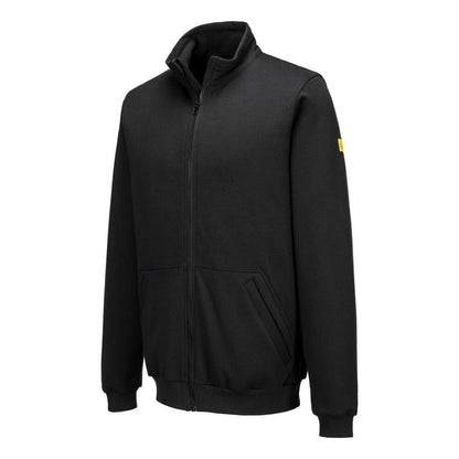 AS25 Anti-Static ESD Zip Sweatshirt