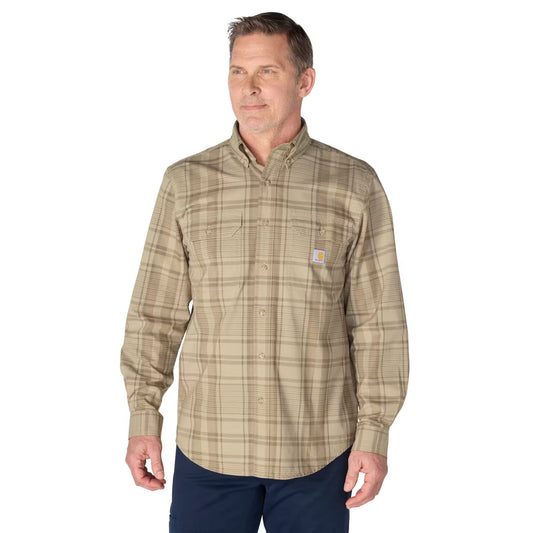 Fort Loose LS Plaid Shirt
