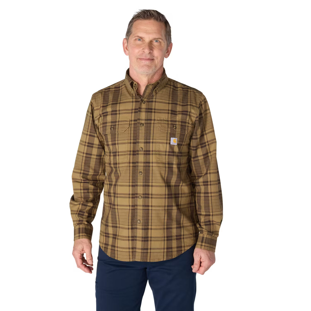Fort Loose LS Plaid Shirt