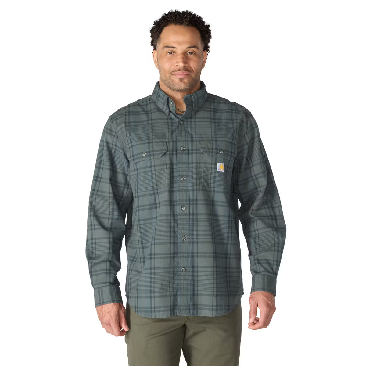 Fort Loose LS Plaid Shirt
