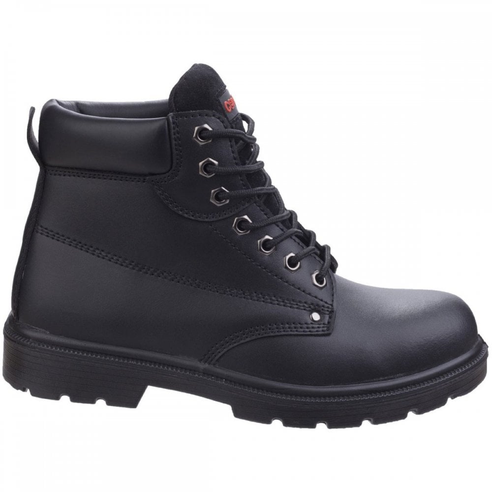 black safety boots