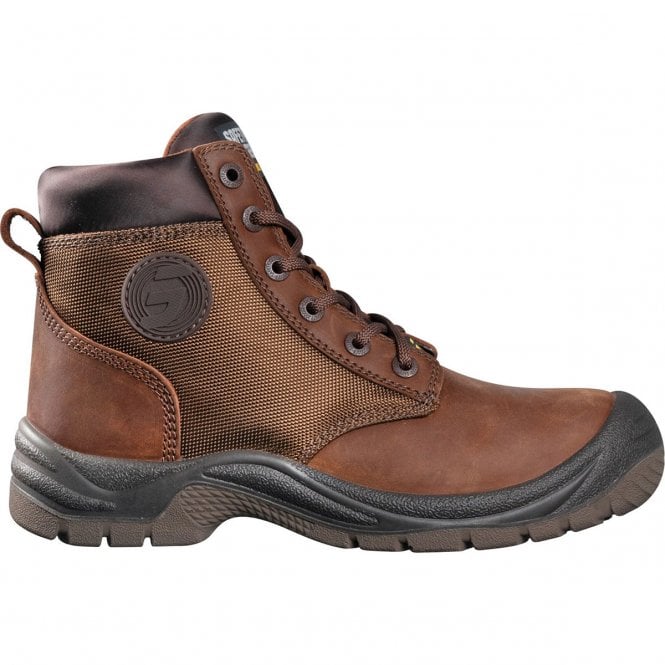 Safety Jogger Dakar S3 Safety Boots Brown Lace Up Safety Boots from